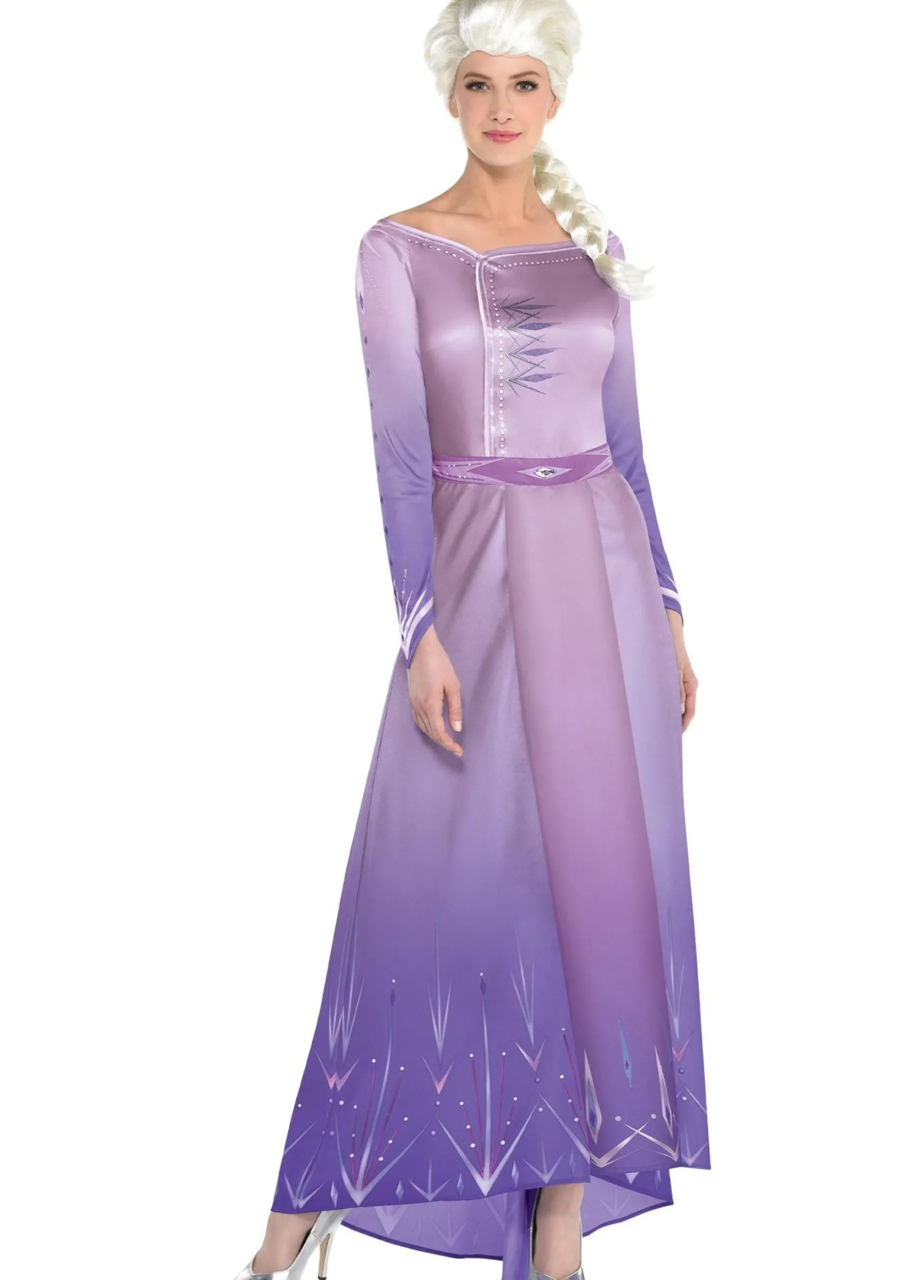 Women Party City Disney|Adult Act 1 Elsa Costume - Frozen 2