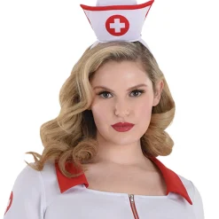 Women Party City Sexy|Adult Call The Shots Nurse Plus Size Costume