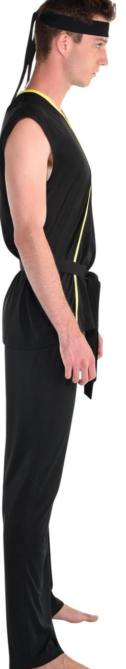 Party City Decades-Adult Cobra Kai Costume