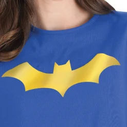 Party City Superhero-Adult Cropped Batgirl T-Shirt - Dc Comics