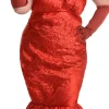 Party City Plus Size Costumes-Adult Cruella Red Ball Dress Plus Size Costume - Disney Cruella