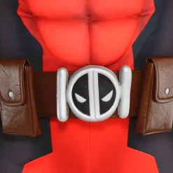 Marvel Superhero-Adult Deadpool Muscle Costume Plus Size