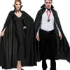 Party City Scary-Adult Full Length Black Cape