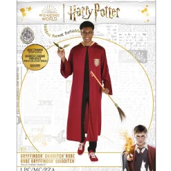 Party City Capes, Robes-Adult Gryffindor Quidditch Robe - Harry Potter