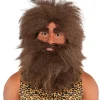 Party City Facial Hair-Adult Hairy Caveman Costume Accessory Kit