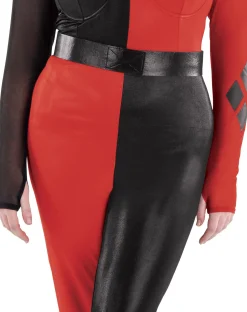 Women Party City Superhero|Adult Harley Quinn Plus Size Costume - Dc Comics