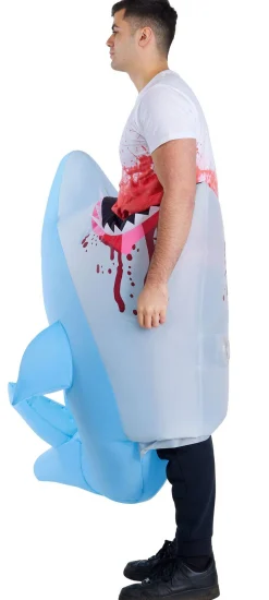 Women Party City Funny|Adult Inflatable Man-Eating Shark Costume
