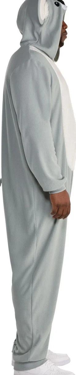 Party City Couples' Costumes-Adult Koala One Piece Zipster Costume - Plus Size