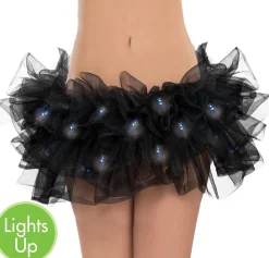 Party City Tutus, Skirts-Adult Light-Up Black Tutu