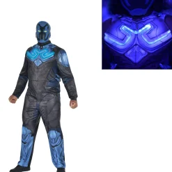 Party City Plus Size Costumes|Adult Light-Up Blue Beetle Plus Size Costume - Blue Beetle Movie