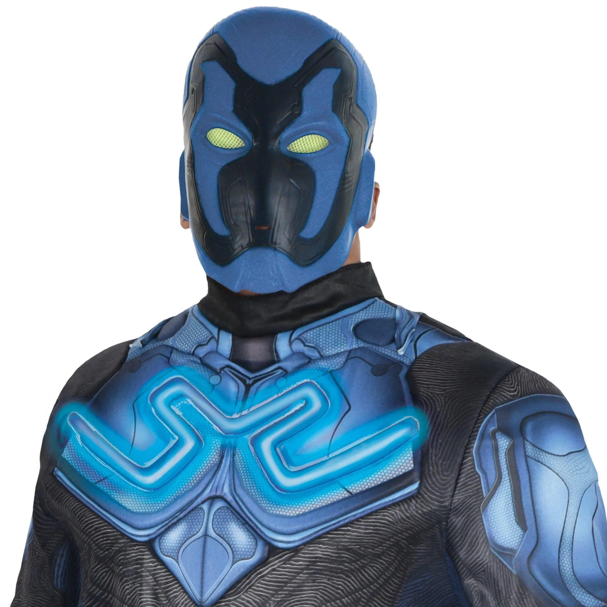 Party City Plus Size Costumes|Adult Light-Up Blue Beetle Plus Size Costume - Blue Beetle Movie