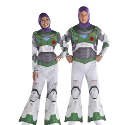 Women Party City Disney|Adult Light-Up Buzz Lightyear Space Ranger Alpha Costume - Lightyear