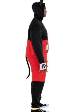 Party City Plus Size Costumes-Adult Mickey Mouse Plus Size Sweatsuit Costume - Disney
