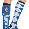Party City Tights-Adult Mismatched Ravenclaw Knee-High Socks - Harry Potter