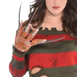 Party City Plus Size Costumes-Adult Miss Krueger Costume Plus Size - A Nightmare On Elm Street