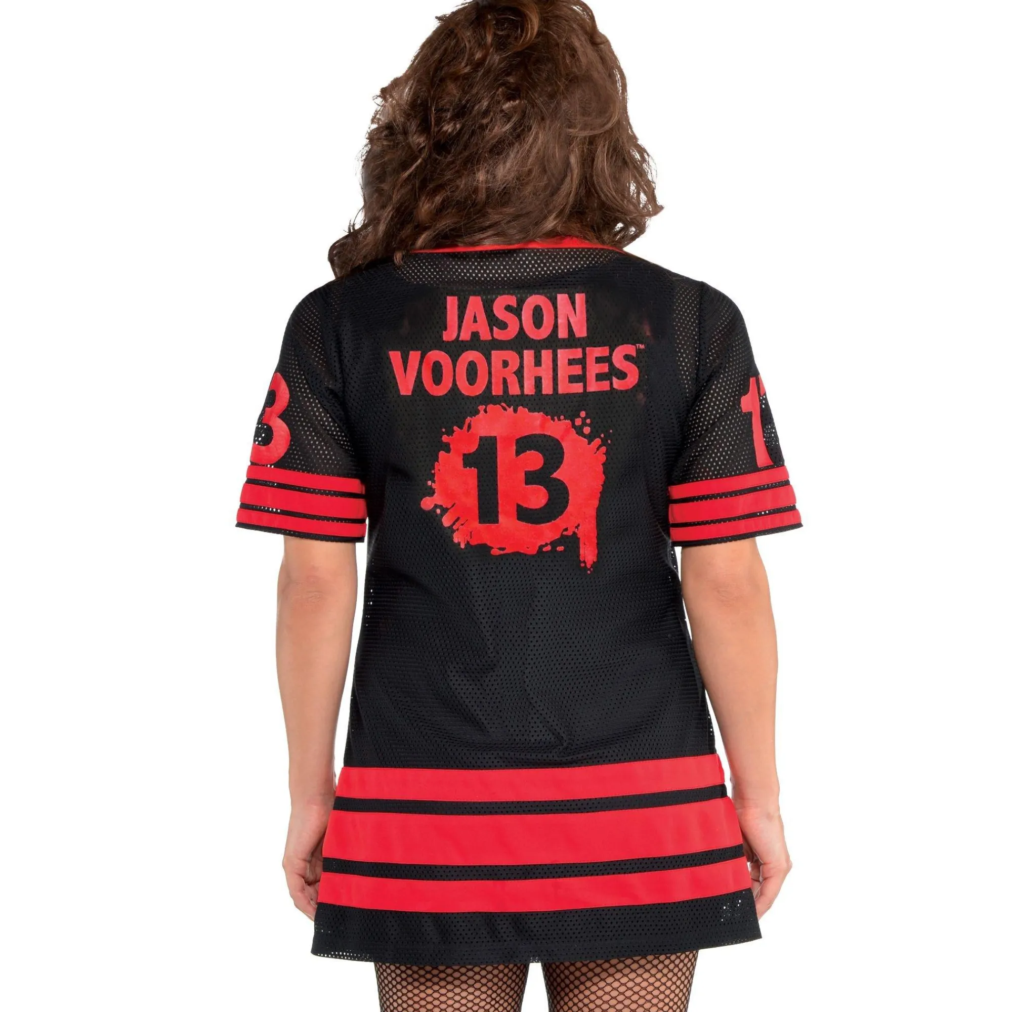 Party City Plus Size Costumes-Adult Miss Voorhees Costume Plus Size - Friday The 13Th