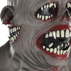 Party City Scary-Adult Mr. Smiley Teeth Latex Mask