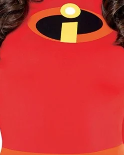 Women Party City Disney|Adult Mrs. Incredible Deluxe Costume - The Incredibles