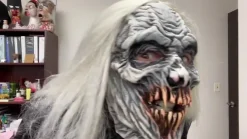 Party City Scary-Adult Primeval Vampire Latex Mask - Zagone Studios