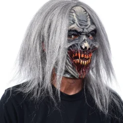 Party City Scary-Adult Primeval Vampire Latex Mask - Zagone Studios