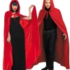 Party City Capes, Robes-Adult Red Hooded Cape