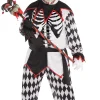 Party City Scary-Adult Sinister Jester Costume Plus Size