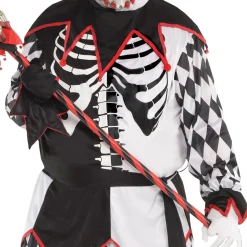 Party City Scary-Adult Sinister Jester Costume Plus Size