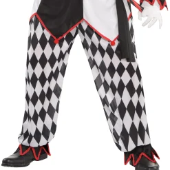 Party City Scary-Adult Sinister Jester Costume Plus Size