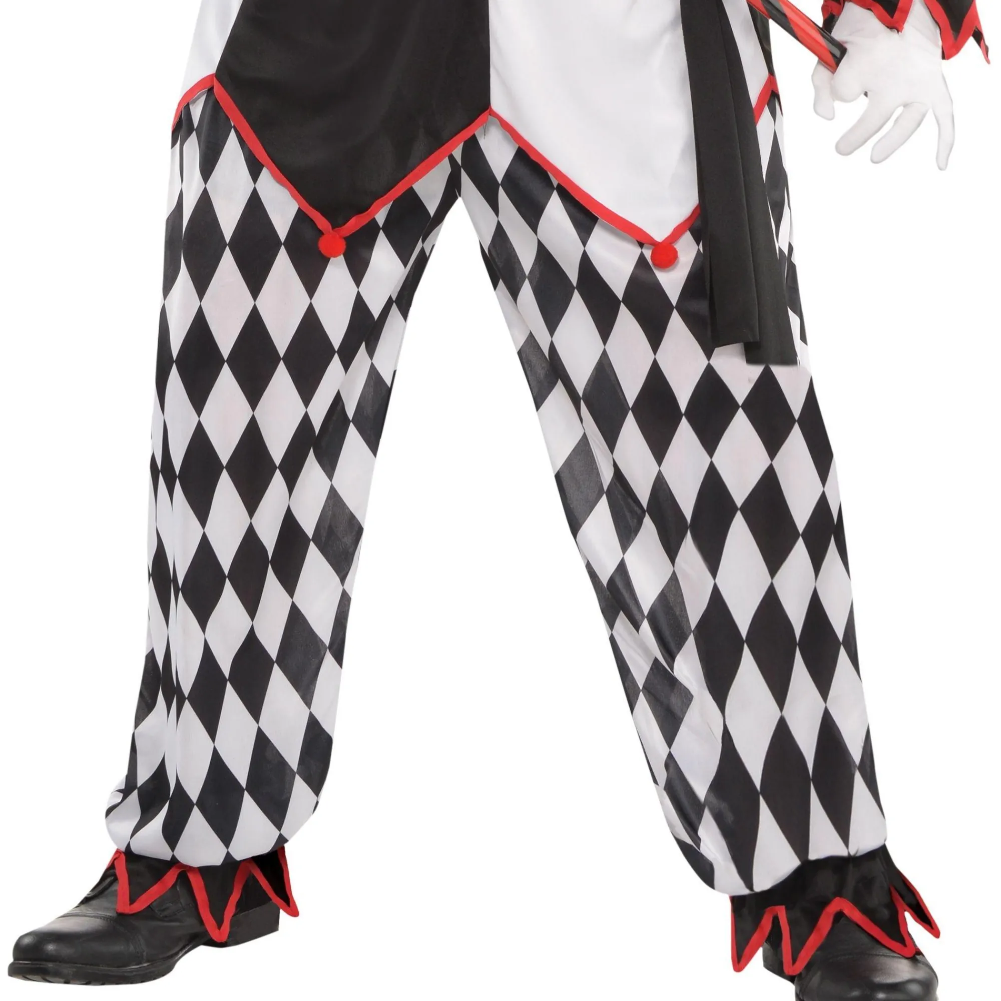 Party City Scary-Adult Sinister Jester Costume Plus Size