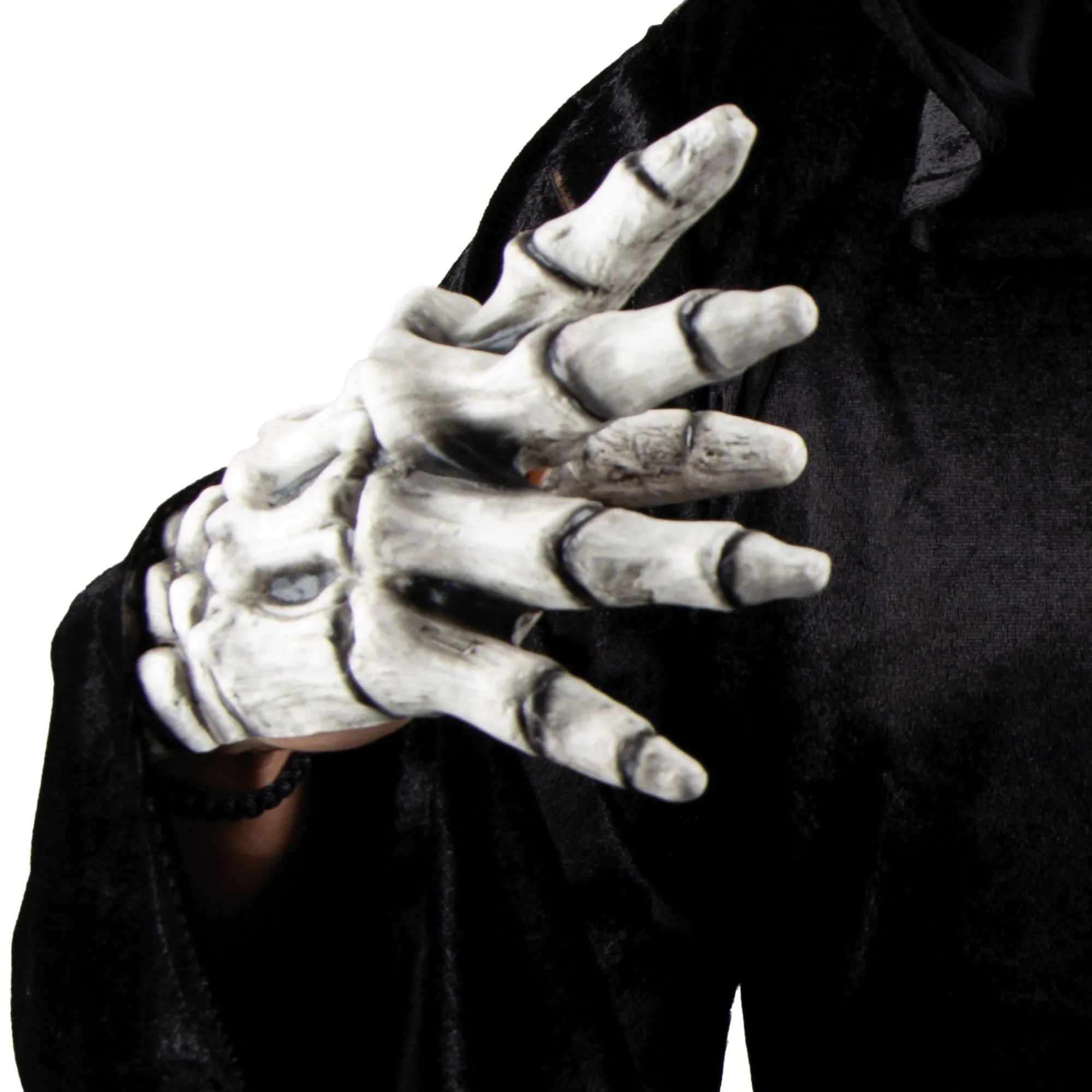 Party City Scary-Adult Skeleton Mask & Gloves Costume Accessory Kit