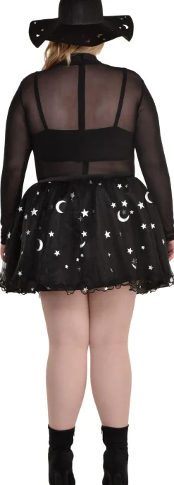 Party City Plus Size Costumes-Adult Spellcaster Witch Costume - Plus Size
