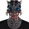 Party City Scary-Adult Spider Demon Latex Mask