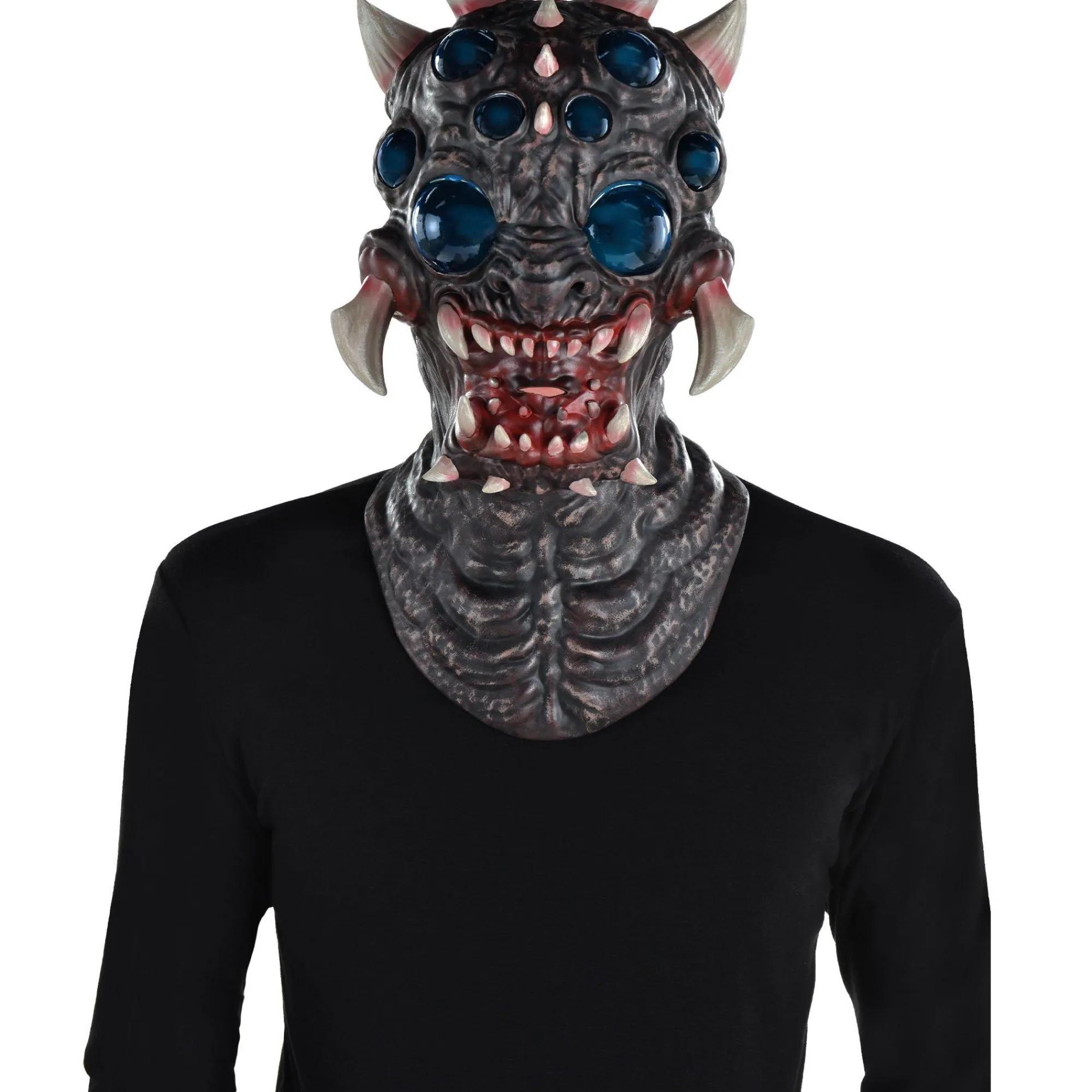 Party City Scary-Adult Spider Demon Latex Mask