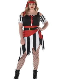 Women Party City Pirate|Adult Sultry Shipmate Plus Size Costume