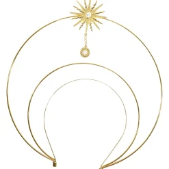 Party City Headbands, Tails-Adult Sun Angel Metal Headband