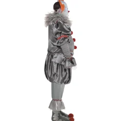 Party City Plus Size Costumes-Adult Tattered Pennywise Costume Plus Size - It Chapter Two