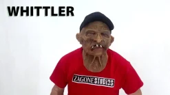 Party City Scary-Adult Whittler Zombie Latex Mask - Zagone Studios