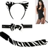 Party City Sexy-Adult Zebra Costume Kit