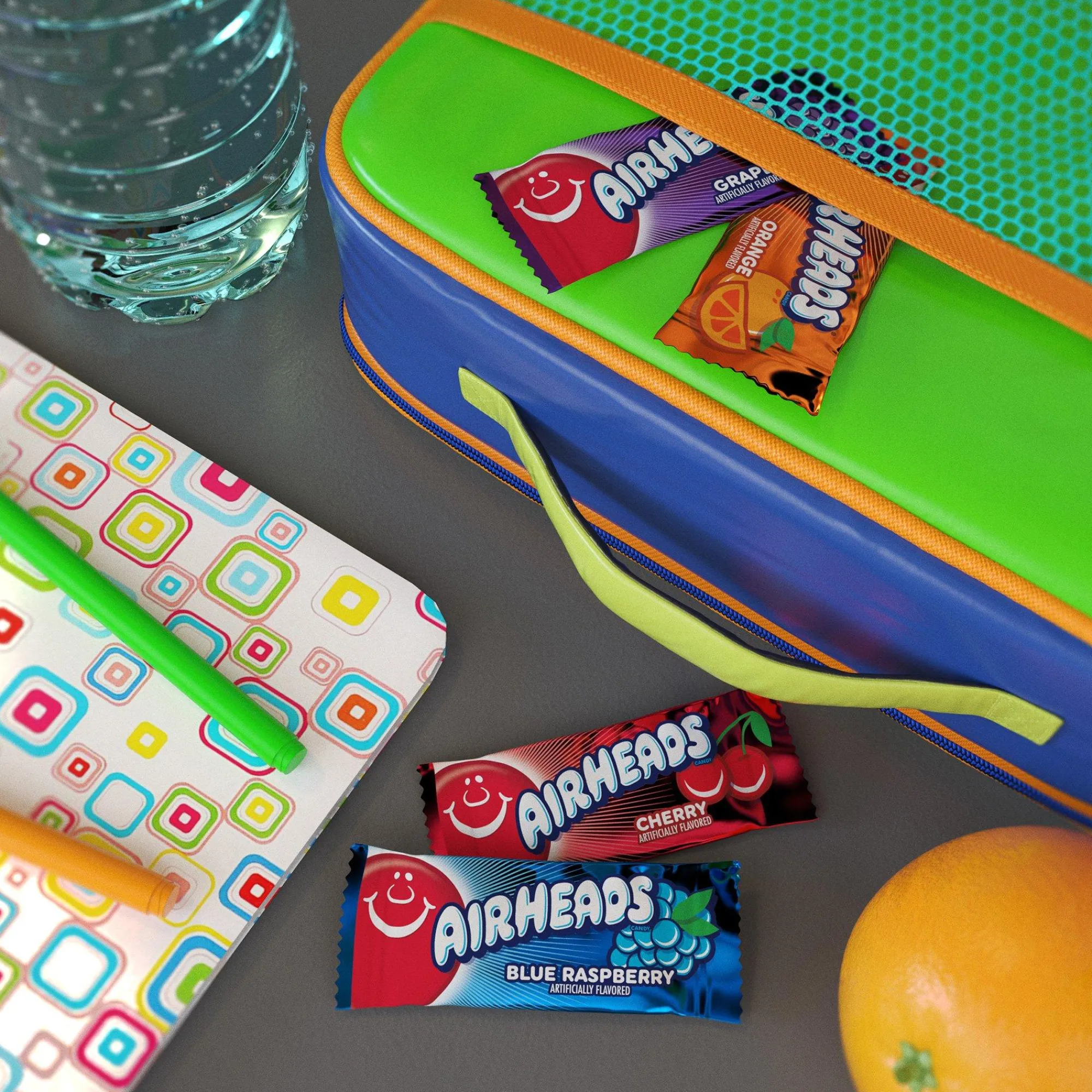 Airheads Bulk Candy- Mini Bars 80Pc