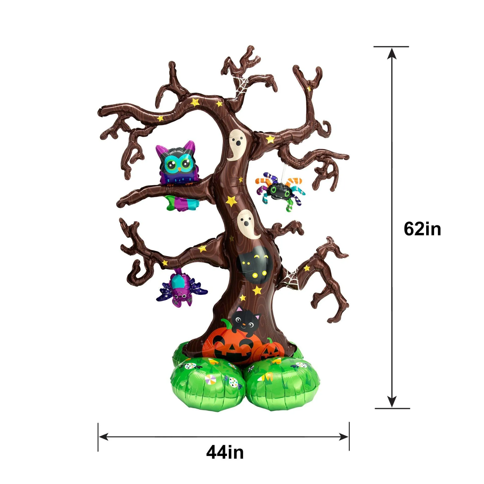 Party City Trunk Or Treat|Airloonz Halloween Tree Balloon, 44In X 62In