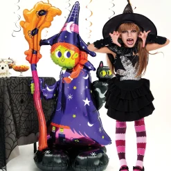 Party City Balloons|Airloonz Halloween Witch Balloon, 55In