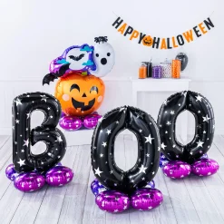 Party City Balloons|Airloonz Spooky Halloween Boo Balloon Set