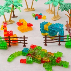 Party City Candy Buffet By Color-Amos 4D Gummy Blocks, 11Pc