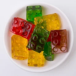 Party City Candy Buffet By Color-Amos 4D Gummy Blocks, 11Pc