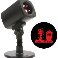 Party City Strobe Lights & Black Lights|Animated Zombie Rises Motion Projector, 5.25In X 7.5In