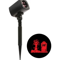 Party City Strobe Lights & Black Lights|Animated Zombie Rises Motion Projector, 5.25In X 7.5In
