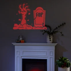 Party City Strobe Lights & Black Lights|Animated Zombie Rises Motion Projector, 5.25In X 7.5In