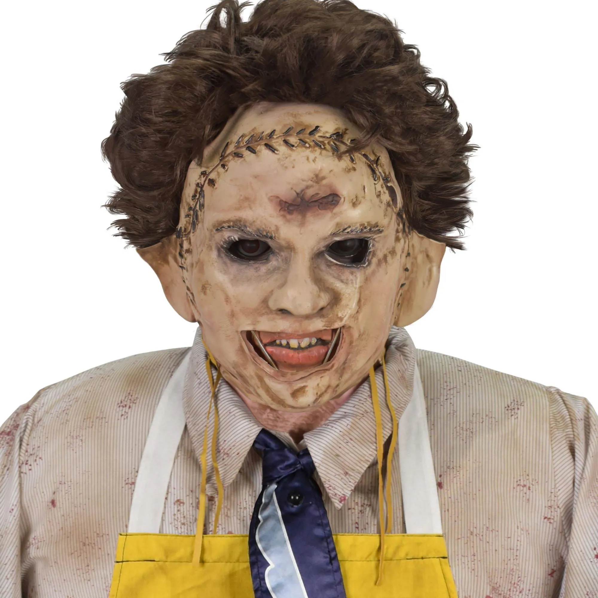 Party City Animatronics|Animatronic Leatherface, 6.6Ft - Texas Chainsaw Massacre