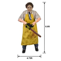 Party City Animatronics|Animatronic Leatherface, 6.6Ft - Texas Chainsaw Massacre