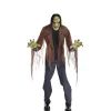 Party City Animatronics|Animatronic Light Up Talking Mad Monster Marlon, 7Ft